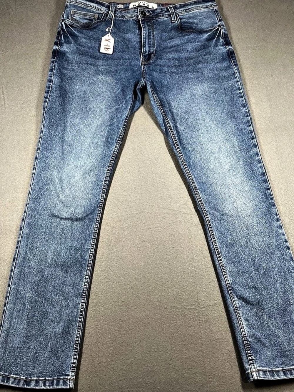 Artful Rebel Slim Jeans Blue Waist 36W/32L